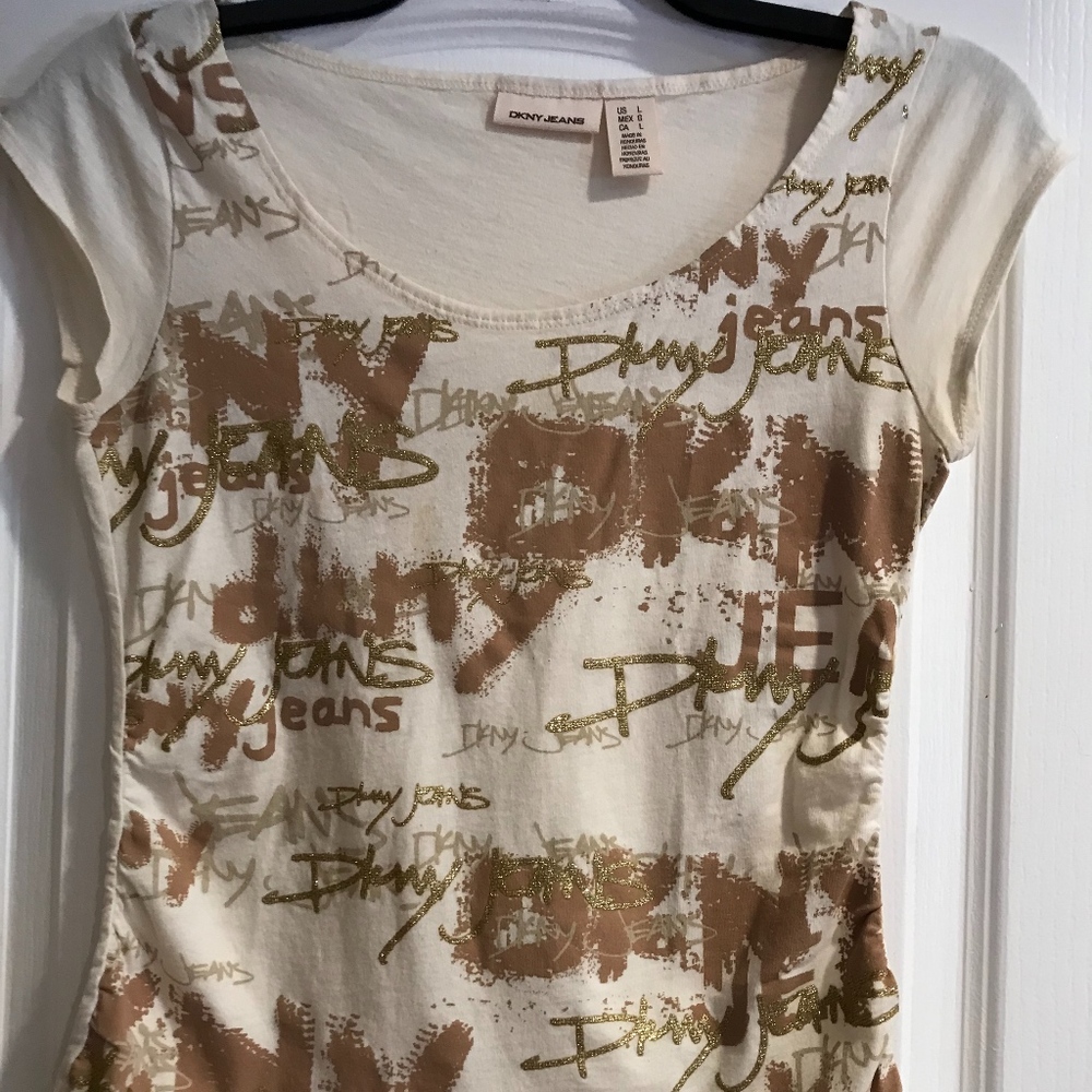 Donna Karen Fitted T-Shirt